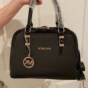 Faux black Michael kors bag